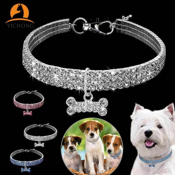 dog collars & leashes yichong bling rhinestone shiny crystal elastic cats necklace jewelry accessories pet supplies yc094
dog collars & leashes yichong bling rhinestone shiny crystal elastic cats necklace jewelry accessories pet supplies yc094