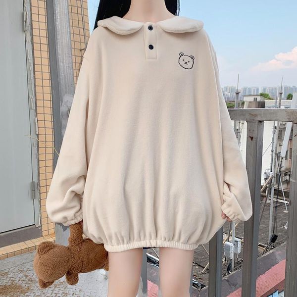 women's hoodies & sweatshirts sweet kawaii khaki cartoon embroidery sweatshirt women autumn winter girl cute keep warm stitching fleece, Black
women's hoodies & sweatshirts sweet kawaii khaki cartoon embroidery sweatshirt women autumn winter girl cute keep warm stitching fleece, Black
