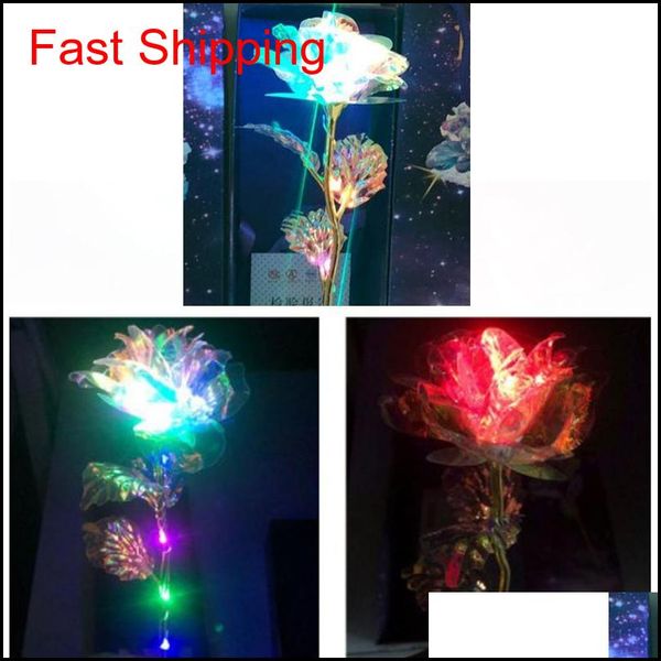 flashing luminous rose flower golden rose wedding decor birthday mother's day valentine day boxed gift 24k gold foil plated rose bh127 
flashing luminous rose flower golden rose wedding decor birthday mother's day valentine day boxed gift 24k gold foil plated rose bh127