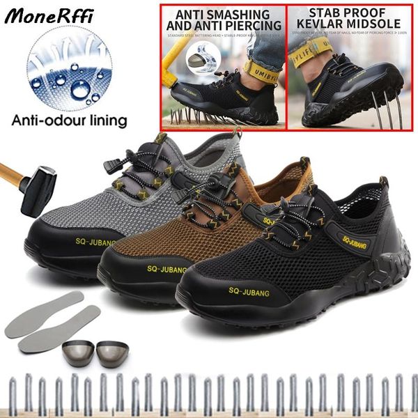 boots men steel toe work safety shoes lightweight breathable reflective casual sneaker prevent piercing women protective, Black 
boots men steel toe work safety shoes lightweight breathable reflective casual sneaker prevent piercing women protective, Black