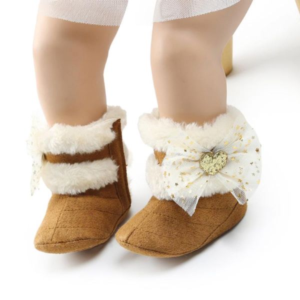 boots winter born suede snow baby boy girl soft sole sequins bowknot shoes toddler plush fleece 0-18m, Black;grey
boots winter born suede snow baby boy girl soft sole sequins bowknot shoes toddler plush fleece 0-18m, Black;grey