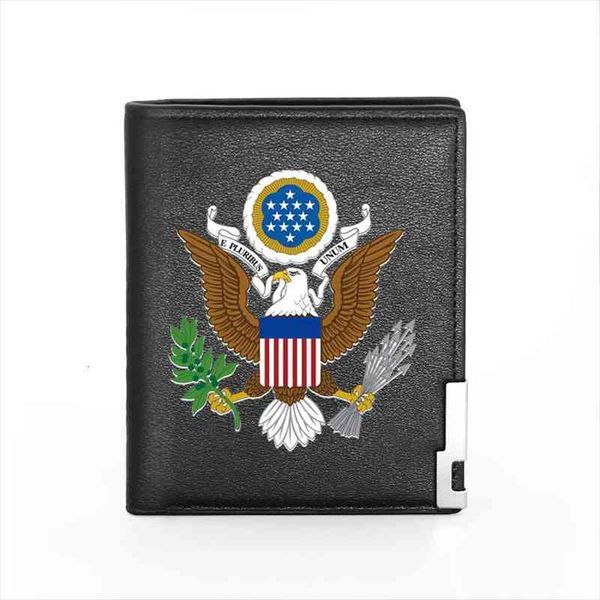 seal of the united states printing wallet leather purse for men credit card holder short money bags, Red;black
seal of the united states printing wallet leather purse for men credit card holder short money bags, Red;black