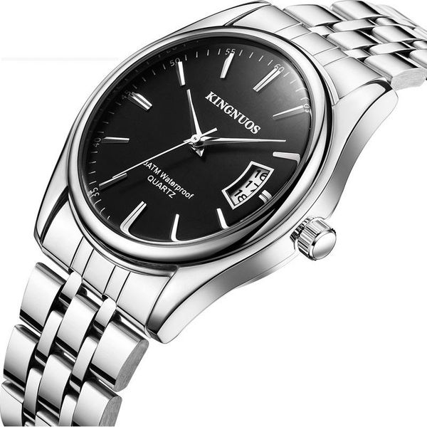 wristwatches 2021 quartz genuine trend fashion steel band men's calendar waterproof belt watch pointer student gift, Slivery;brown
wristwatches 2021 quartz genuine trend fashion steel band men's calendar waterproof belt watch pointer student gift, Slivery;brown