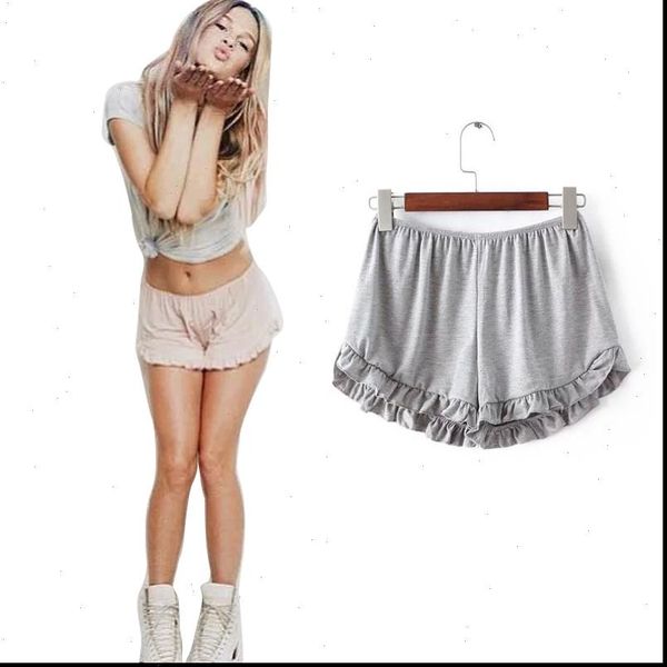cute elastic shorts women ruffles shorts female 5 colors women shorts beach summer short lady, White;black
cute elastic shorts women ruffles shorts female 5 colors women shorts beach summer short lady, White;black
