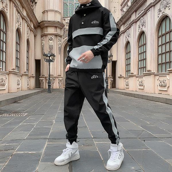 men's tracksuits tracksuit sets sweatsuit polyester overalls hooded jacket+pants pullover sport suit 2pc mens baseball sportswear cloth, Gray
men's tracksuits tracksuit sets sweatsuit polyester overalls hooded jacket+pants pullover sport suit 2pc mens baseball sportswear cloth, Gray