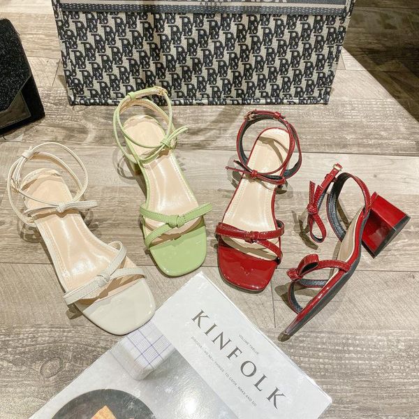 sandals summer style fairy wind women fashion casual buckle strap butterfly-knot back square heel solid med (3cm-5cm), Black
sandals summer style fairy wind women fashion casual buckle strap butterfly-knot back square heel solid med (3cm-5cm), Black