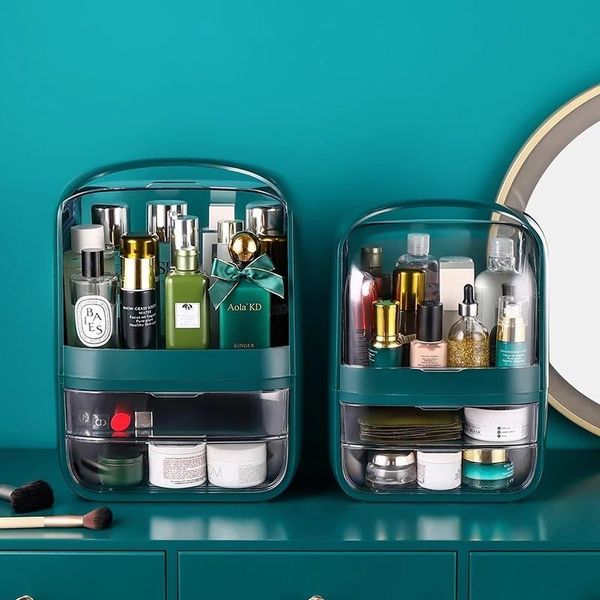 storage boxes & bins style large capacity waterproof and dustproof drawer makeup box bathroom dressing table jewelry organizador
storage boxes & bins style large capacity waterproof and dustproof drawer makeup box bathroom dressing table jewelry organizador