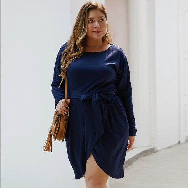 casual dresses long lantern sleeve dress women blue solid mini spring o-neck vintage a-line high waist plus size 3xl 4xl feminina cl255, Black;gray
casual dresses long lantern sleeve dress women blue solid mini spring o-neck vintage a-line high waist plus size 3xl 4xl feminina cl255, Black;gray