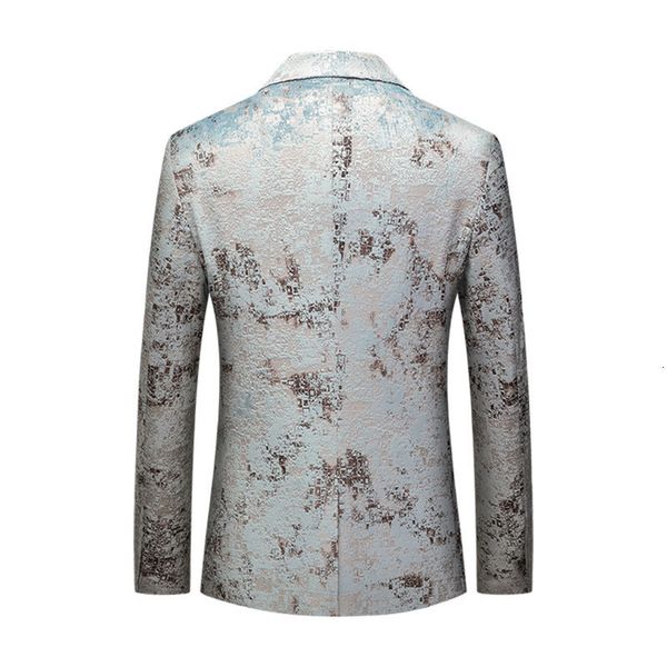 men's suits & blazers pyjtrl quality jacquard floral vintage printing of men in business leisure single blazer tertiary coat autumn sin, White;black
men's suits & blazers pyjtrl quality jacquard floral vintage printing of men in business leisure single blazer tertiary coat autumn sin, White;black