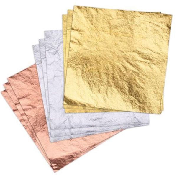 party decoration 100pcs 3colors gold/silver/rose gold foil leaf paper food cake decor gilding diy craft imitation
party decoration 100pcs 3colors gold/silver/rose gold foil leaf paper food cake decor gilding diy craft imitation