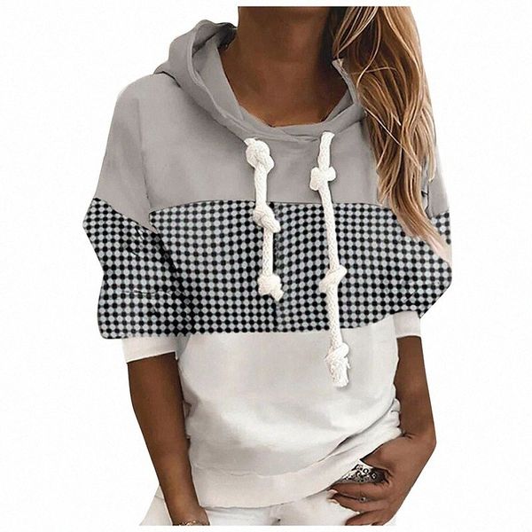 women's hoodie sweatshirt polka dot plaid checkered patchwork print casual sports active streetwear hoodies sweatshirts blushing pink b, Black
women's hoodie sweatshirt polka dot plaid checkered patchwork print casual sports active streetwear hoodies sweatshirts blushing pink b, Black
