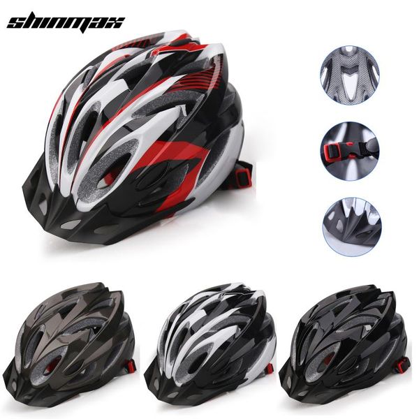 cycling caps & masks shinmax ultralight in-mold mtb bicycle helmet road mountain bike riding ciclismo ultraligero sm-12, Black
cycling caps & masks shinmax ultralight in-mold mtb bicycle helmet road mountain bike riding ciclismo ultraligero sm-12, Black