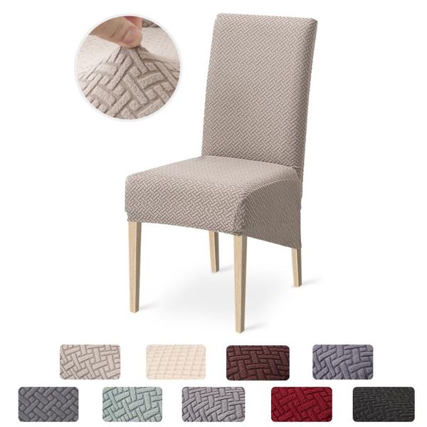 1/4/6pcs dining chair cover xl jacquard spandex slipcover protector case stretch for long back kitchen chairs seat l banquet
1/4/6pcs dining chair cover xl jacquard spandex slipcover protector case stretch for long back kitchen chairs seat l banquet