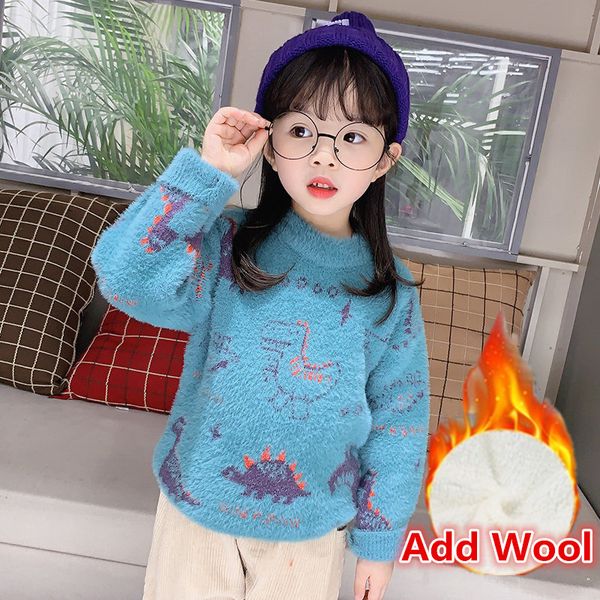 2021 new baby dinosaur shirt autumn winter girls with pretty boy for animals bad children korean child gross wool 2-7 years 5fwg, Blue
2021 new baby dinosaur shirt autumn winter girls with pretty boy for animals bad children korean child gross wool 2-7 years 5fwg, Blue