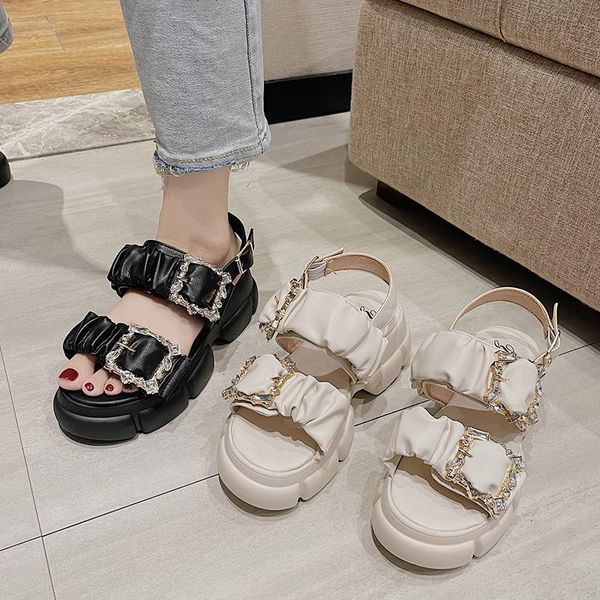 dress shoes high heel sandal for women female shoe 2021 summer clogs wedge buckle strap high-heeled gladiator girls beach sports comfort, Black
dress shoes high heel sandal for women female shoe 2021 summer clogs wedge buckle strap high-heeled gladiator girls beach sports comfort, Black