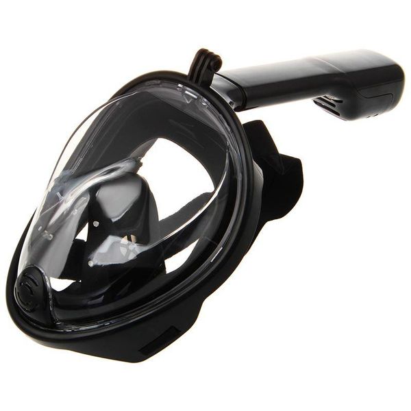 swimming diving snorkeling full face mask surface scuba for l/xl black 
swimming diving snorkeling full face mask surface scuba for l/xl black