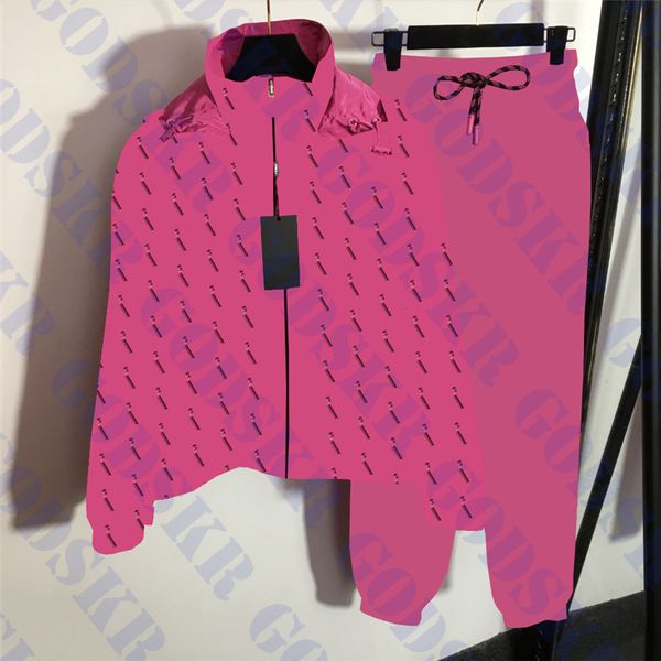 double sided womens jacket trousers set home cloth full letter print coat for women long sleeve ladies outerwear pant much colors, Blue;gray
double sided womens jacket trousers set home cloth full letter print coat for women long sleeve ladies outerwear pant much colors, Blue;gray