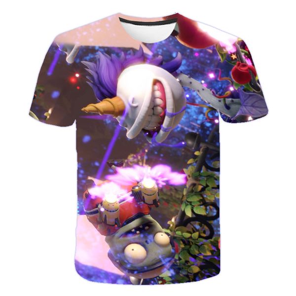 young horror zombie figure 3d short sleeve beautiful girl figure cartoon original plant zombie war print t-shirt, Blue
young horror zombie figure 3d short sleeve beautiful girl figure cartoon original plant zombie war print t-shirt, Blue