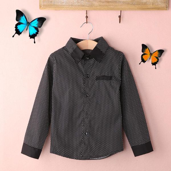 shirts 2021 autumn spring kids boys formal plain turn-down collar long sleeve shirt party polka dot 3-8years, White;black
shirts 2021 autumn spring kids boys formal plain turn-down collar long sleeve shirt party polka dot 3-8years, White;black