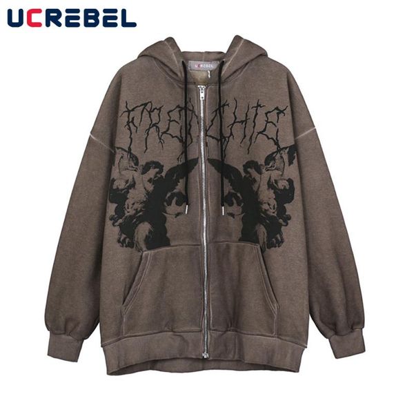 men's hoodies & sweatshirts smoke print fleece mens high street distressed cardigan autumn winter casual loose jacket men, Black
men's hoodies & sweatshirts smoke print fleece mens high street distressed cardigan autumn winter casual loose jacket men, Black