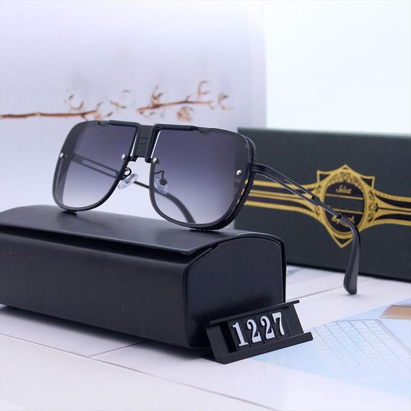 classic sports sunglasses mens womens driving frame uv400 metal, White;black