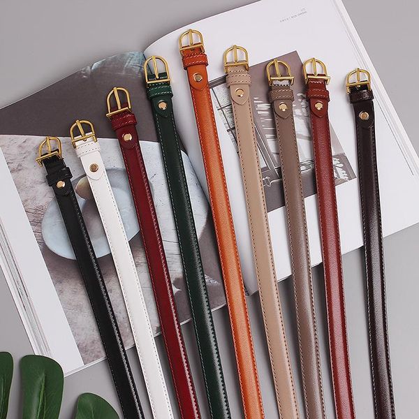 belts fashion 1.9cm wide female jean pant belt cow thin leather ladies waist for women european design plain cowskin corset, Black;brown
belts fashion 1.9cm wide female jean pant belt cow thin leather ladies waist for women european design plain cowskin corset, Black;brown