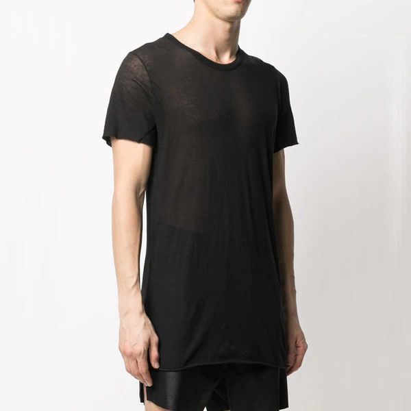 oneofyou dark black ultra thin transparent slim t-shirt ro style elastic folding with rough edge backing solid short sleeve fashion jaxr, White;black
oneofyou dark black ultra thin transparent slim t-shirt ro style elastic folding with rough edge backing solid short sleeve fashion jaxr, White;black