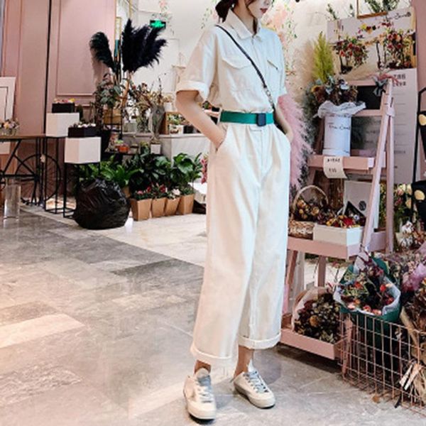 women's jumpsuits & rompers hip-hop jumpsuit loose female 2021 summer retro curling casual stretch waist straight large size, Black;white
women's jumpsuits & rompers hip-hop jumpsuit loose female 2021 summer retro curling casual stretch waist straight large size, Black;white