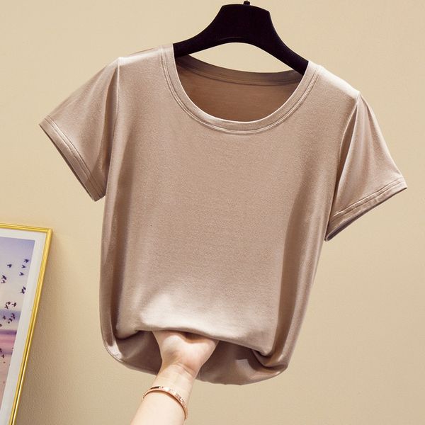 2021 new summer short sleeves t fashionable women's fashions basic cotton casual shirts comfortable 9 color plus u0ai, White
2021 new summer short sleeves t fashionable women's fashions basic cotton casual shirts comfortable 9 color plus u0ai, White