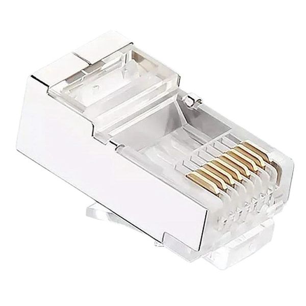 jasoz 100pcs cat5 rj45 connector 8p8c engineering use gold plated plug crimp network plug rj45 crimper connector
jasoz 100pcs cat5 rj45 connector 8p8c engineering use gold plated plug crimp network plug rj45 crimper connector