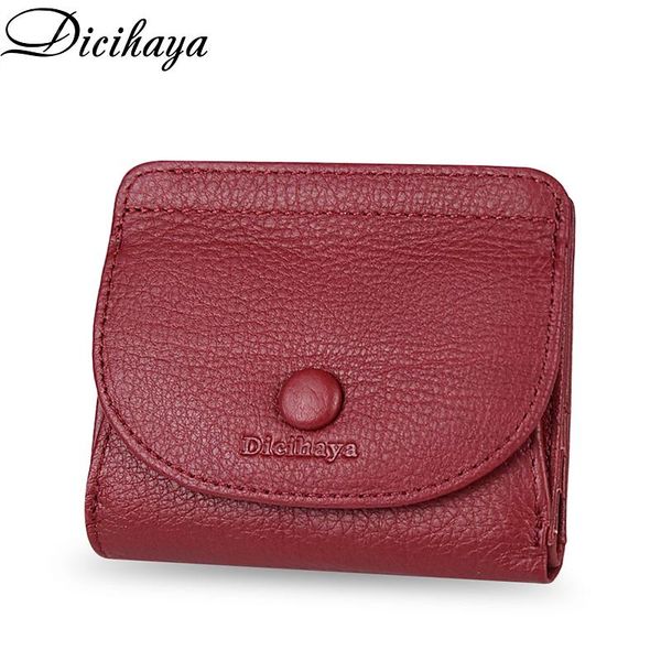 dicihaya women genuine leather wallets small money purses wallet new design dollar price women thin wallet with coin bag, Red;black
dicihaya women genuine leather wallets small money purses wallet new design dollar price women thin wallet with coin bag, Red;black