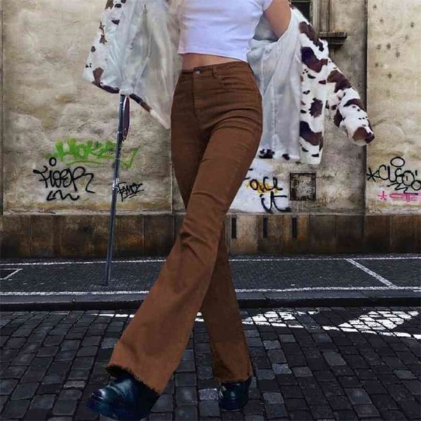 brown jeans woman high waist pants flared women's jean vintage women clothing denim trouser trousers e girl 210809, Blue
brown jeans woman high waist pants flared women's jean vintage women clothing denim trouser trousers e girl 210809, Blue