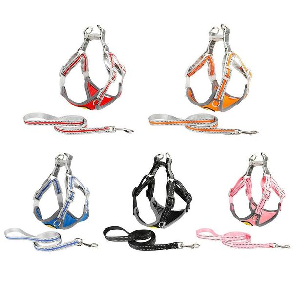 dog collars & leashes reflective pet harness and leash adjustable vest walking lead for puppy cat chihuahua chest strap accessories
dog collars & leashes reflective pet harness and leash adjustable vest walking lead for puppy cat chihuahua chest strap accessories