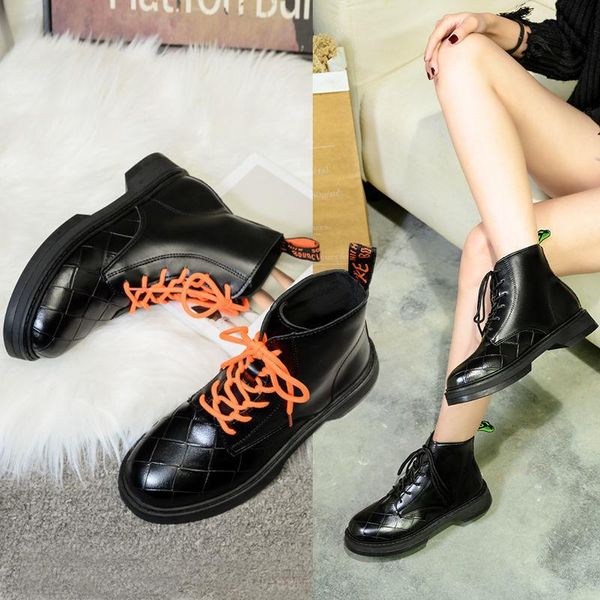 boots wool liner women black thick bottom lace up genuine leather platform shoes autumn winter motorcycle
boots wool liner women black thick bottom lace up genuine leather platform shoes autumn winter motorcycle