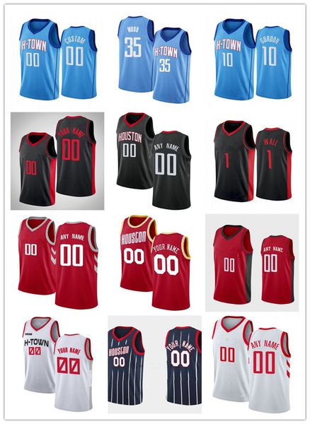 75th custom mens womens youth houston's rockets's 1 john wall 35 christian wood 8 jae'sean tate 10 eric gordon basketball jer, Black;red
75th custom mens womens youth houston's rockets's 1 john wall 35 christian wood 8 jae'sean tate 10 eric gordon basketball jer, Black;red