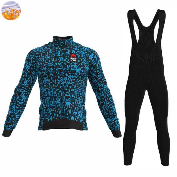 racing sets slopline winter thermal fleece cycling clothes men's jersey suit outdoor riding bike mtb clothing bib long pants set 01, Black;blue
racing sets slopline winter thermal fleece cycling clothes men's jersey suit outdoor riding bike mtb clothing bib long pants set 01, Black;blue