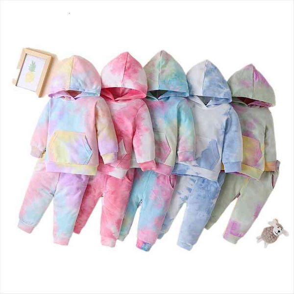 spring childrens set tie-dye hooded sweater big european and american baby 2pc suit, White
spring childrens set tie-dye hooded sweater big european and american baby 2pc suit, White