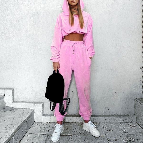 women's two piece pants women joggers outfits hoodies crop drawstring sweatpants velvet tracksuit, White
women's two piece pants women joggers outfits hoodies crop drawstring sweatpants velvet tracksuit, White