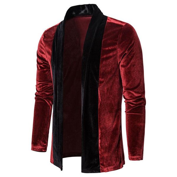 men's jackets 2021 autumn & winter arrival neckline contrast color stitching cardigan jacket plus size casual thin coat, Black;brown
men's jackets 2021 autumn & winter arrival neckline contrast color stitching cardigan jacket plus size casual thin coat, Black;brown