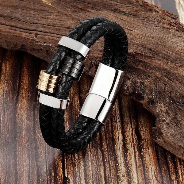 charm bracelets stainless steel genuine leather for women men magnet clasps 18.5/20.5cm size choose bohemia ladies, Golden;silver
charm bracelets stainless steel genuine leather for women men magnet clasps 18.5/20.5cm size choose bohemia ladies, Golden;silver