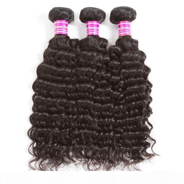 deep wave brazilian remy human hair weave bundles unprocessed 8a peruvian hair extensions cambodian mongolian indian malaysian virgin hair, Black
deep wave brazilian remy human hair weave bundles unprocessed 8a peruvian hair extensions cambodian mongolian indian malaysian virgin hair, Black