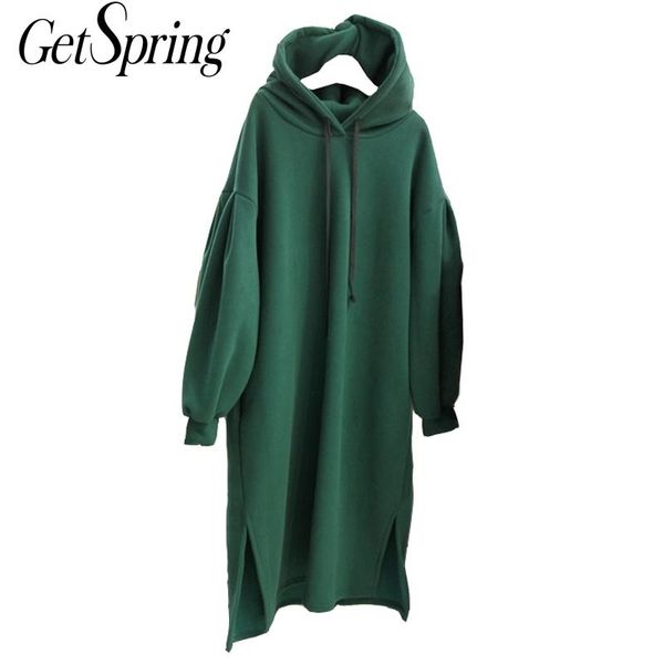getspring women dress black yellow blue plus size hooded dresses loose casual sweatshirt woman fashion 210601, Black;gray
getspring women dress black yellow blue plus size hooded dresses loose casual sweatshirt woman fashion 210601, Black;gray