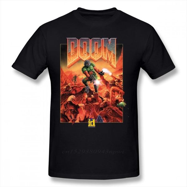 wolfenstein doom classic cover men t shirt short sleeves male tee printed 100% cotton fun, White;black
wolfenstein doom classic cover men t shirt short sleeves male tee printed 100% cotton fun, White;black