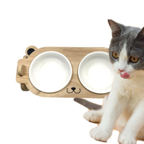 cat bowls & feeders double dog bowl ceramic tableware pet food water fall resistant supplies feeding
cat bowls & feeders double dog bowl ceramic tableware pet food water fall resistant supplies feeding