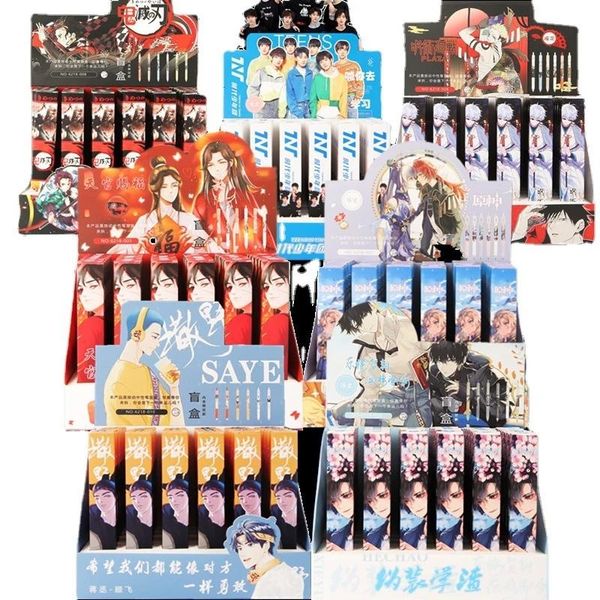 gel pens 36 pcs/box anime genshin impact jujutsu kaisen demon slayer pen toy blind mystery box study stationery toys gift 0.5mm
gel pens 36 pcs/box anime genshin impact jujutsu kaisen demon slayer pen toy blind mystery box study stationery toys gift 0.5mm