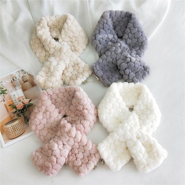 scarves soft warm womens plush scarf solid color neck collar muffler faux fur warmer scarfs, Blue;gray
scarves soft warm womens plush scarf solid color neck collar muffler faux fur warmer scarfs, Blue;gray