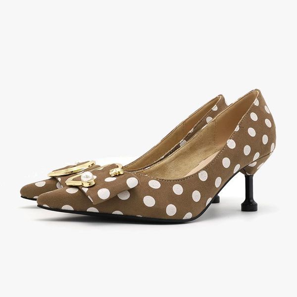 dress shoes high heels 2021 dots han edition pointed metal button c cat lighter single female wholesale, Black
dress shoes high heels 2021 dots han edition pointed metal button c cat lighter single female wholesale, Black