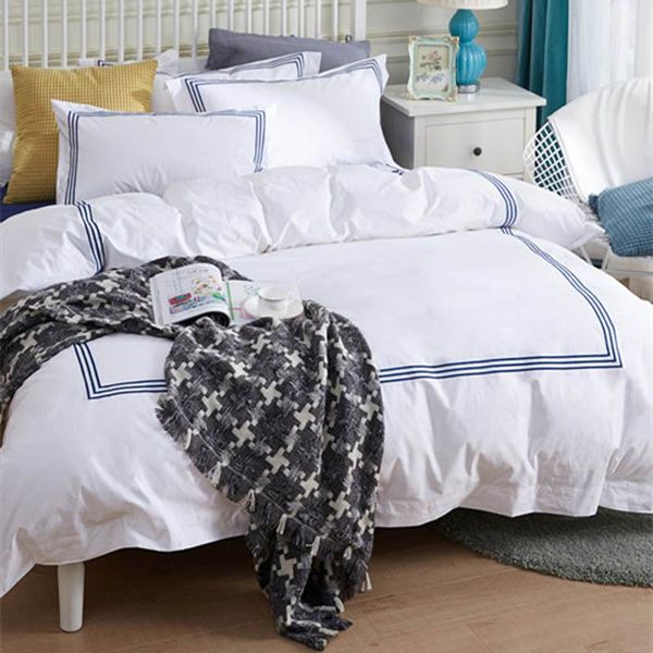 bedding sets luxury 100% egypt cotton white embroidery 5 stars el bed set strip cover sheet duvet long-staple satin line
bedding sets luxury 100% egypt cotton white embroidery 5 stars el bed set strip cover sheet duvet long-staple satin line