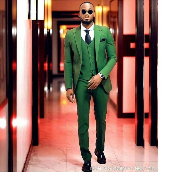 men's suits & blazers green smoking business groom wear blazer terno masculino custom made formal 3 pieces slim fit set tuxedos costume, White;black
men's suits & blazers green smoking business groom wear blazer terno masculino custom made formal 3 pieces slim fit set tuxedos costume, White;black
