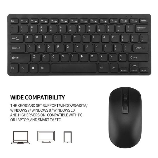 keyboards wireless keyboard mouse set 10m working range and portable usb receiver combination for windows/vista/ windows 7/ 8 / 10
keyboards wireless keyboard mouse set 10m working range and portable usb receiver combination for windows/vista/ windows 7/ 8 / 10